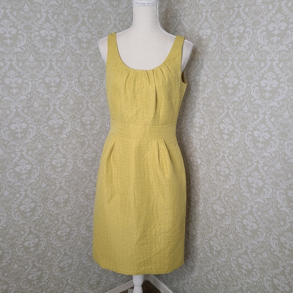 yellow gold color dress